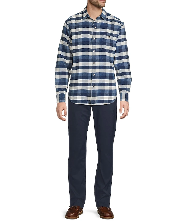 Tommy Bahama Coastline Cord Mojave Blues Long Sleeve Woven Shirt
