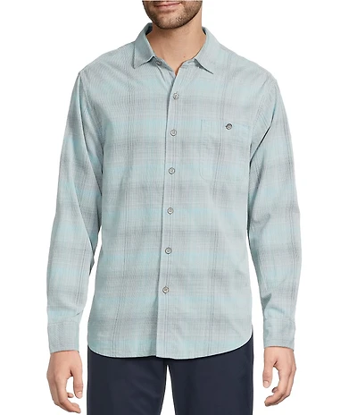 Tommy Bahama Coastline Cord Shoreline Vines Long Sleeve Woven Shirt