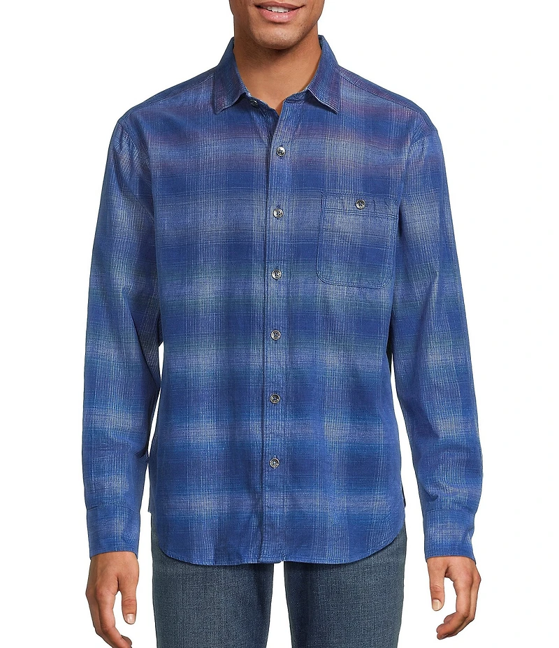 Tommy Bahama Coastline Cord Sunset Ridge Long Sleeve Woven Shirt