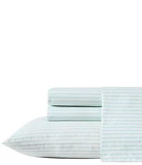 Tommy Bahama Cool Beach Stripe Cotton Percale Sheet Set
