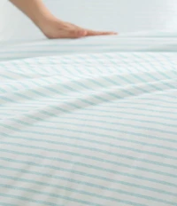Tommy Bahama Cool Beach Stripe Cotton Percale Sheet Set