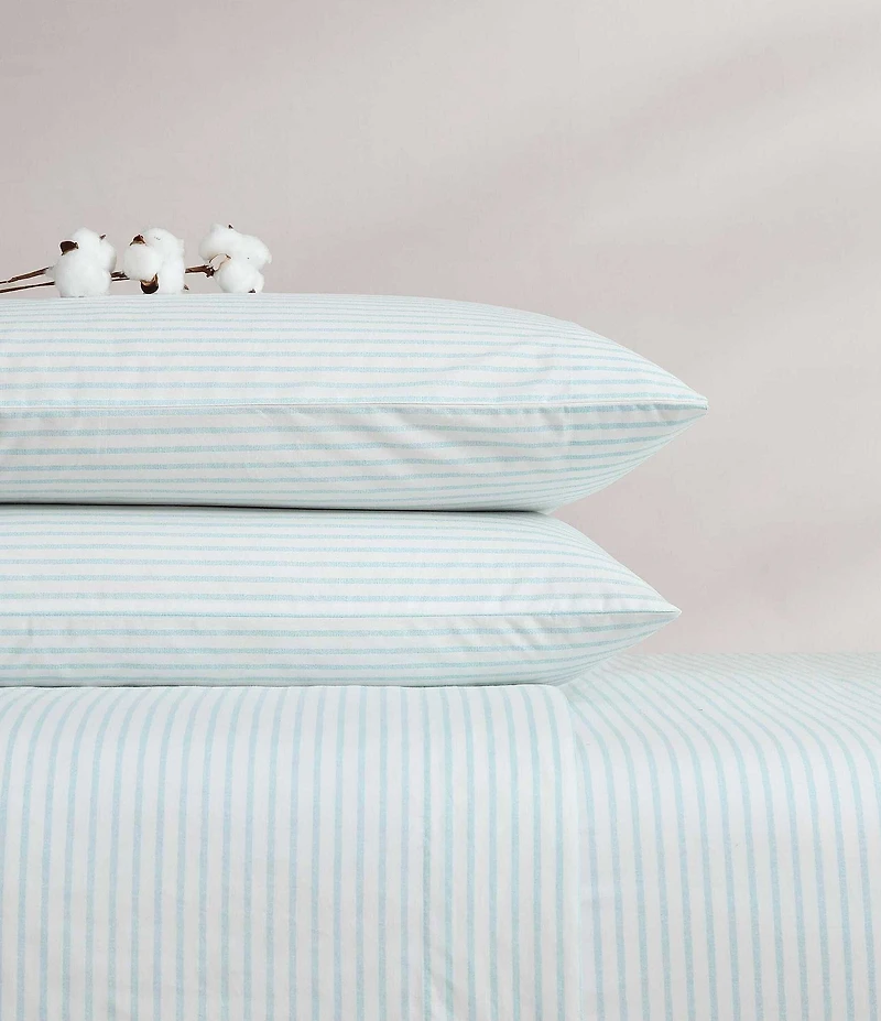 Tommy Bahama Cool Beach Stripe Cotton Percale Sheet Set