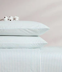 Tommy Bahama Cool Beach Stripe Cotton Percale Sheet Set