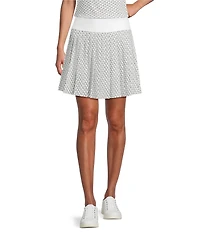 Tommy Bahama Coordinating Alicia Puerto Palms Pleated Mini Skort