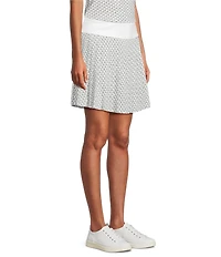 Tommy Bahama Coordinating Alicia Puerto Palms Pleated Mini Skort