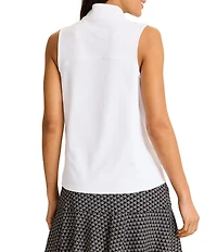 Tommy Bahama Coordinating IslandZone® Aubrey Quarter Zip Sleeveless Top