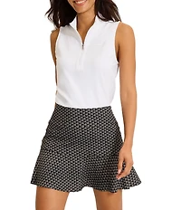 Tommy Bahama Coordinating IslandZone® Aubrey Quarter Zip Sleeveless Top
