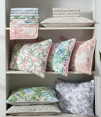 Tommy Bahama Coral Garden Cotton Reversible Quilt Mini Set