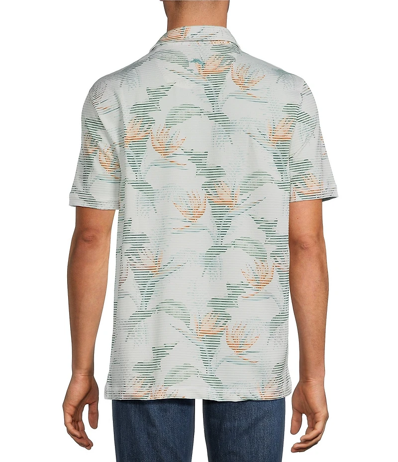 Tommy Bahama Costa Wave Festa Fronds Short Sleeve Woven Shirt