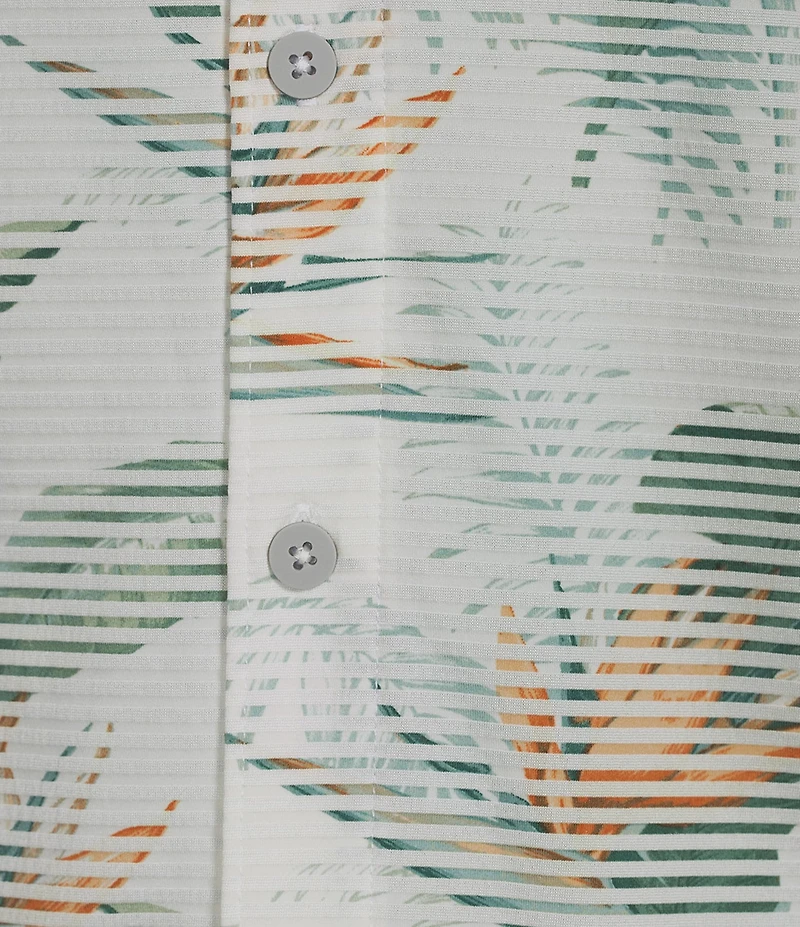 Tommy Bahama Costa Wave Festa Fronds Short Sleeve Woven Shirt