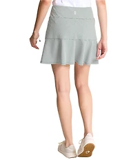 Tommy Bahama Costa Wave Flounce IslandZone® Seersucker Skort