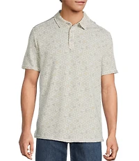 Tommy Bahama Costa Wave Mosaic Short Sleeve Polo Shirt