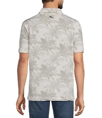 Tommy Bahama Costa Wave Palm Rays Camp Short Sleeve Woven Shirt