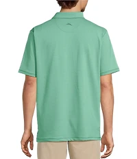Tommy Bahama Costa Wave Performance Stretch Short Sleeve Polo Shirt