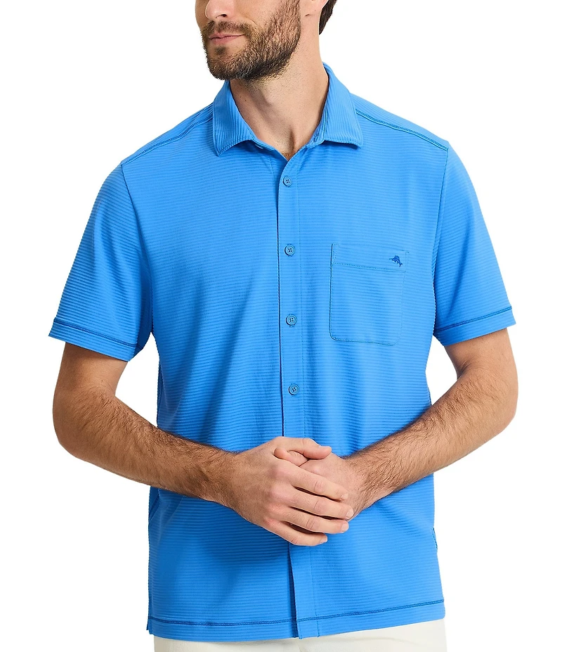 Tommy Bahama Costa Wave Short Sleeve Woven Camp Shirt