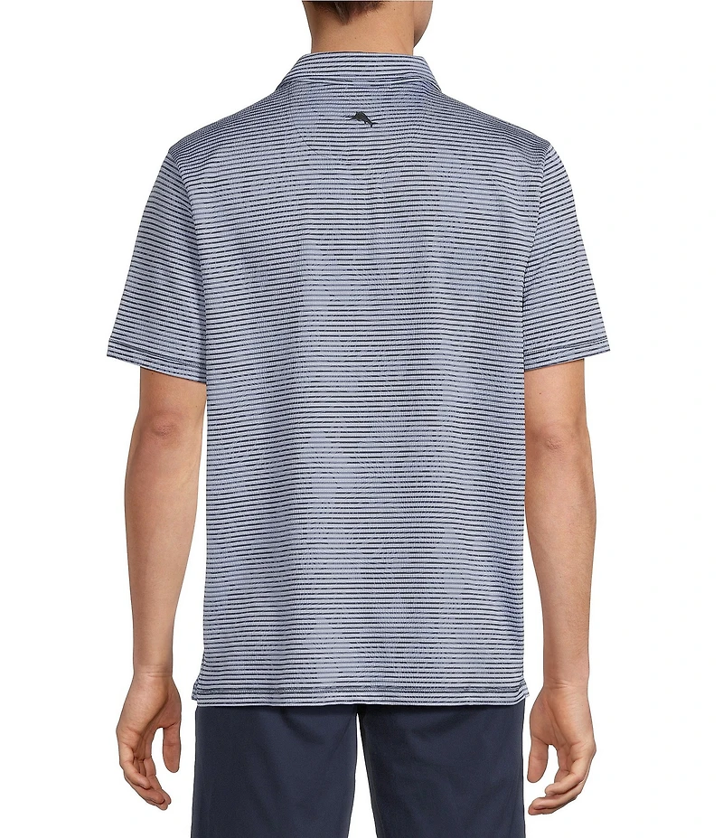 Tommy Bahama Costa Wave Twilight Canopy Short Sleeve Polo Shirt