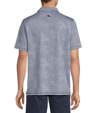 Tommy Bahama Costa Wave Twilight Canopy Short Sleeve Polo Shirt
