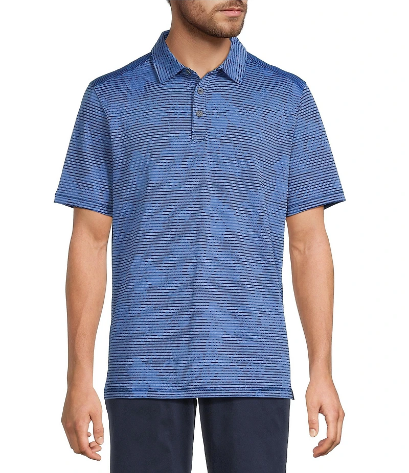 Tommy Bahama Costa Wave Twilight Canopy Short Sleeve Polo Shirt