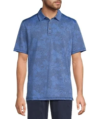 Tommy Bahama Costa Wave Twilight Canopy Short Sleeve Polo Shirt