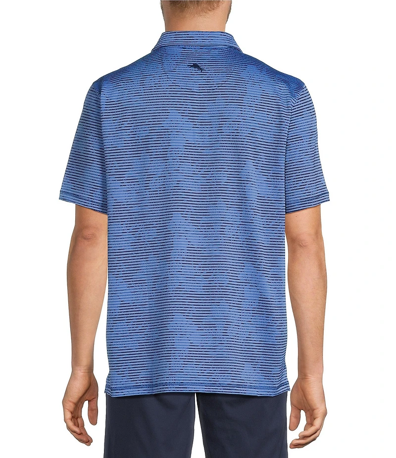 Tommy Bahama Costa Wave Twilight Canopy Short Sleeve Polo Shirt