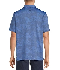 Tommy Bahama Costa Wave Twilight Canopy Short Sleeve Polo Shirt