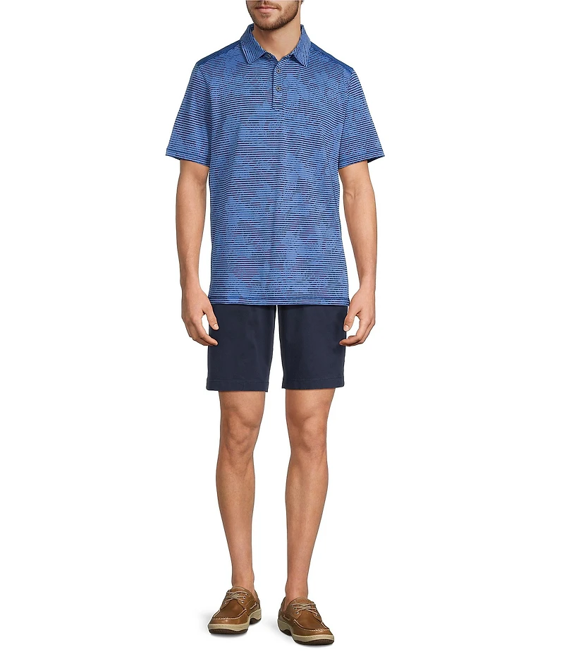 Tommy Bahama Costa Wave Twilight Canopy Short Sleeve Polo Shirt