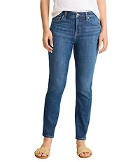 Tommy Bahama Demin High Rise Straight Leg Raw Hem Ankle Jeans