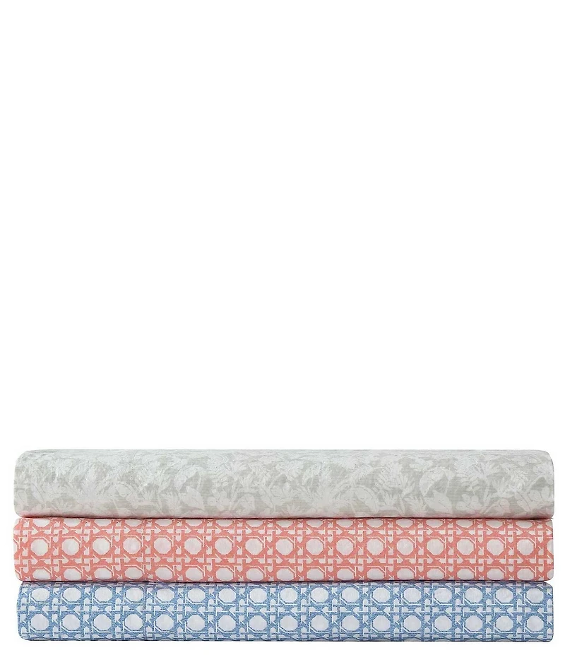 Tommy Bahama Diamond Isle Cotton Percale Sheet Set