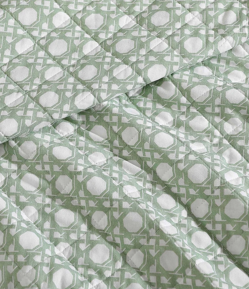 Tommy Bahama Diamond Isle Cotton Reversible Quilt Mini Set