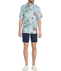 Tommy Bahama Disney Adventure Ears Short Sleeve Woven Shirt