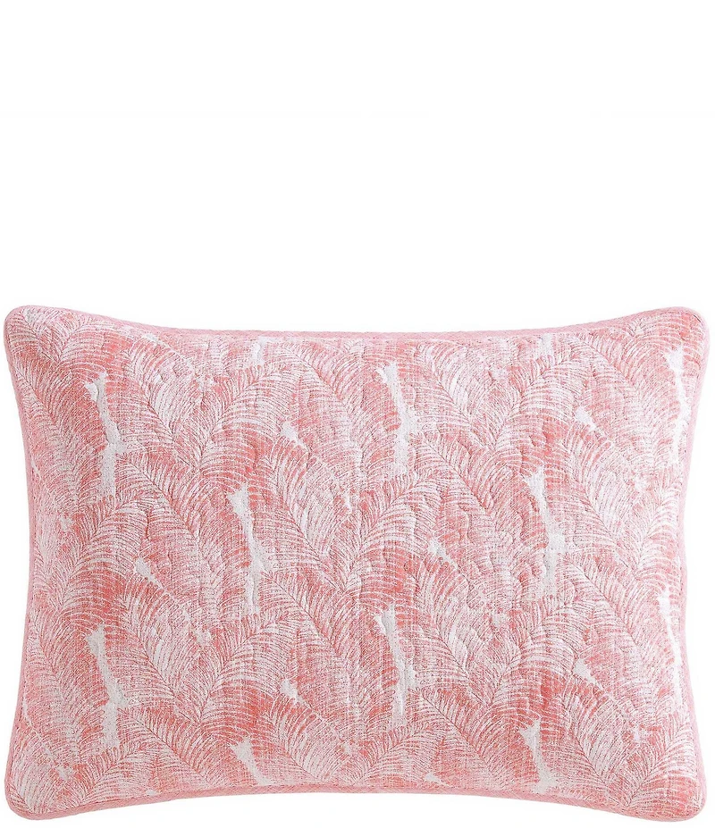 Tommy Bahama Distressed Water Leaves Cotton Quilt Mini Set