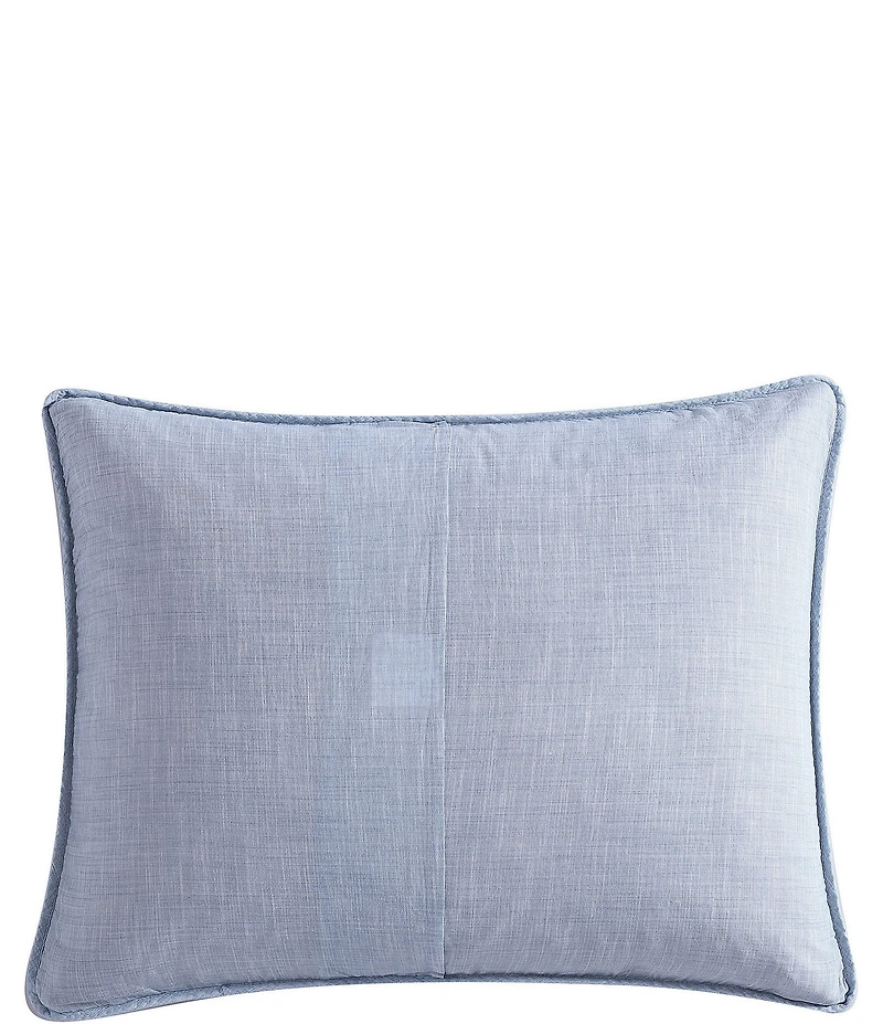 Tommy Bahama Distressed Water Leaves Cotton Reversible Quilt Mini Set