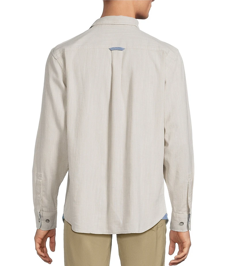 Tommy Bahama Dorado Stripe Long Sleeve Woven Shirt