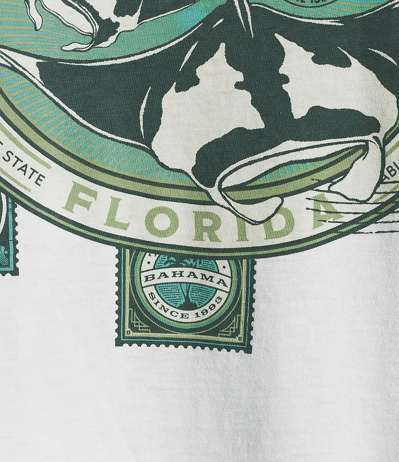 Tommy Bahama Down By The Ray Short Sleeve T-Shirt