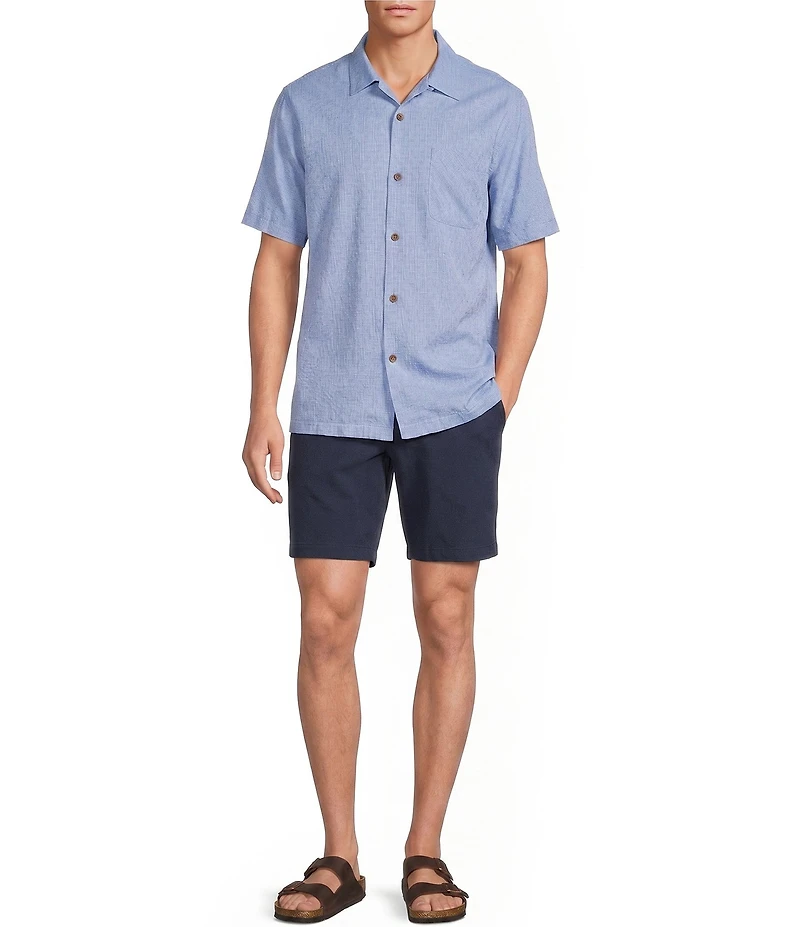 Tommy Bahama Drinks Well With Others Short Sleeve Woven Shirt