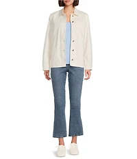 Tommy Bahama Ella Natural Denim Chore Coat