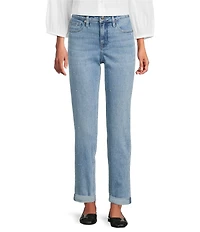 Tommy Bahama Embellished Crystal Mid Rise Slim Boyfriend Jeans