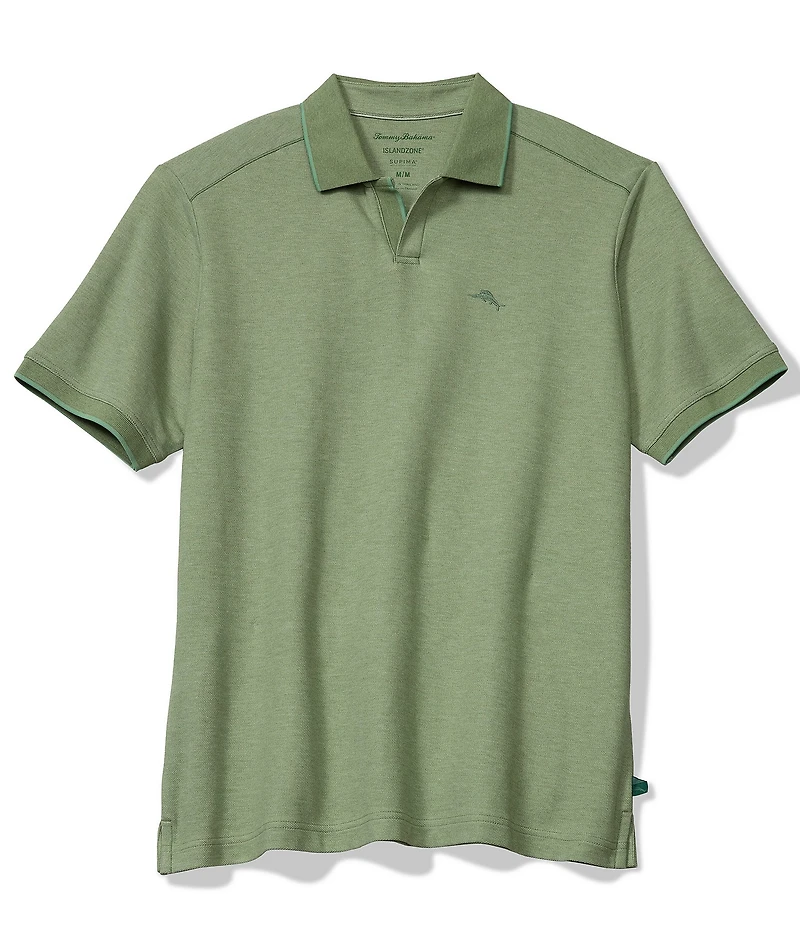 Tommy Bahama Emfielder Johnny Collar Short Sleeve Polo Shirt