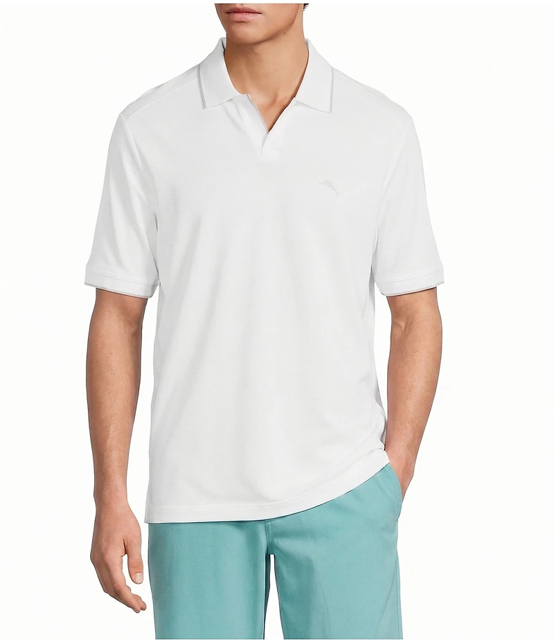 Tommy Bahama Emfielder Johnny Collar Short Sleeve Polo Shirt