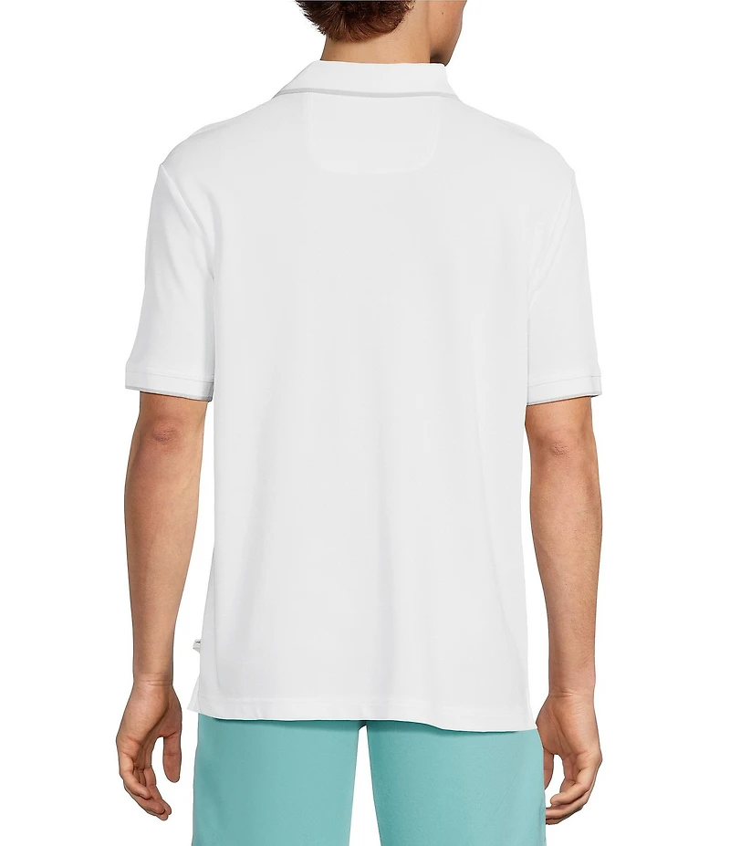 Tommy Bahama Emfielder Johnny Collar Short Sleeve Polo Shirt
