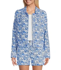 Tommy Bahama Fantastic Fronds Linen Jacket