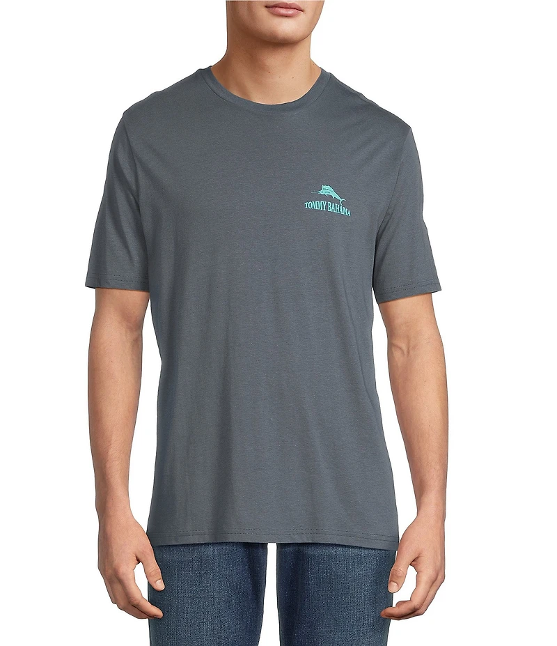 Tommy Bahama Fantasy Draft Graphic Short Sleeve T-Shirt