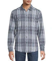 Tommy Bahama Fireside Santa Fe Long Sleeve Woven Shirt