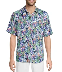 Tommy Bahama Forever Fuego Short Sleeve Woven Shirt