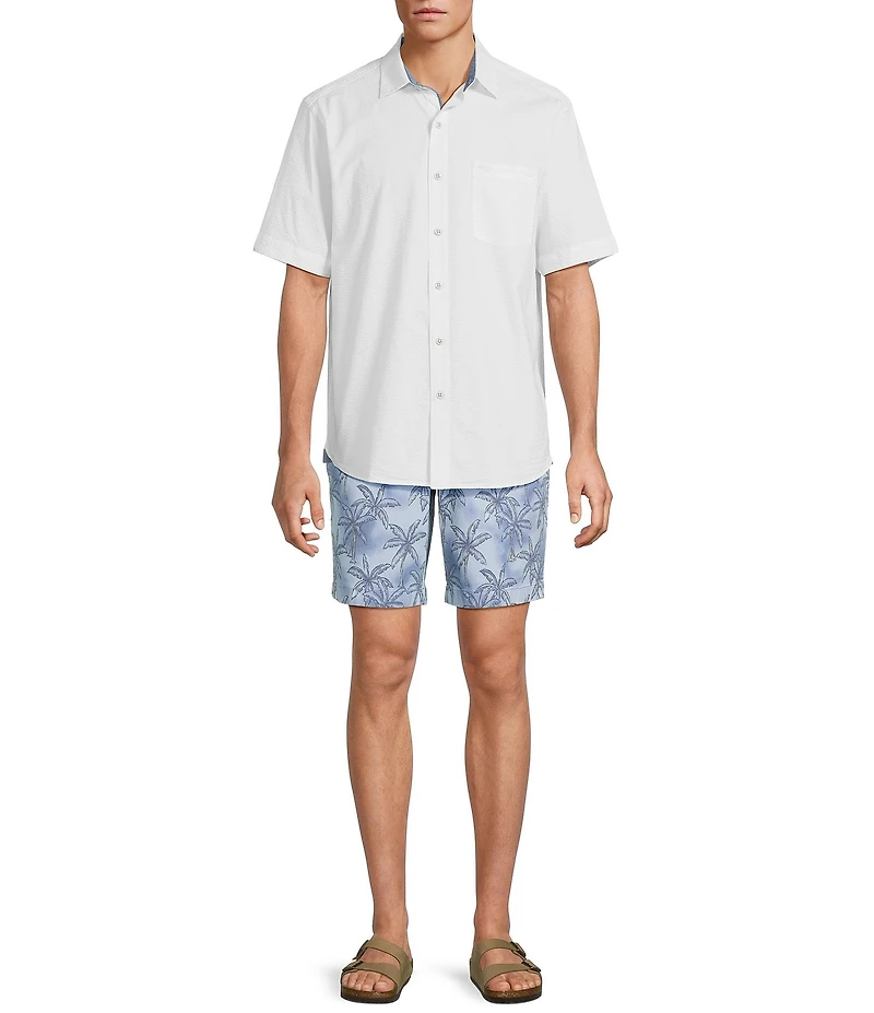 Tommy Bahama Frond Fiesta 9#double; Inseam Shorts