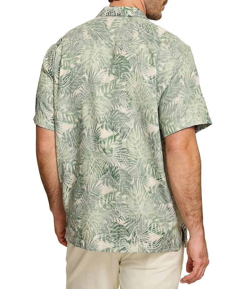 Tommy Bahama Frond Vision Short Sleeve Woven Camp Shirt