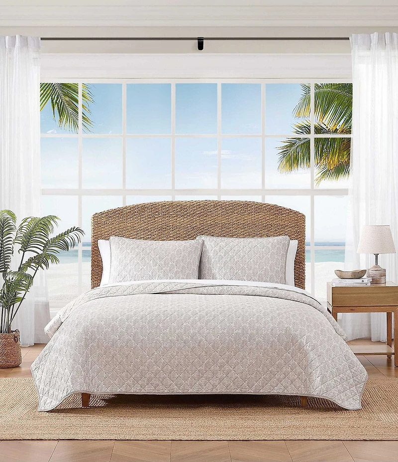 Tommy Bahama Fronds Cotton Reversible Quilt Mini Set