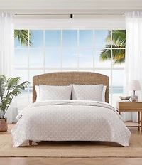 Tommy Bahama Fronds Cotton Reversible Quilt Mini Set