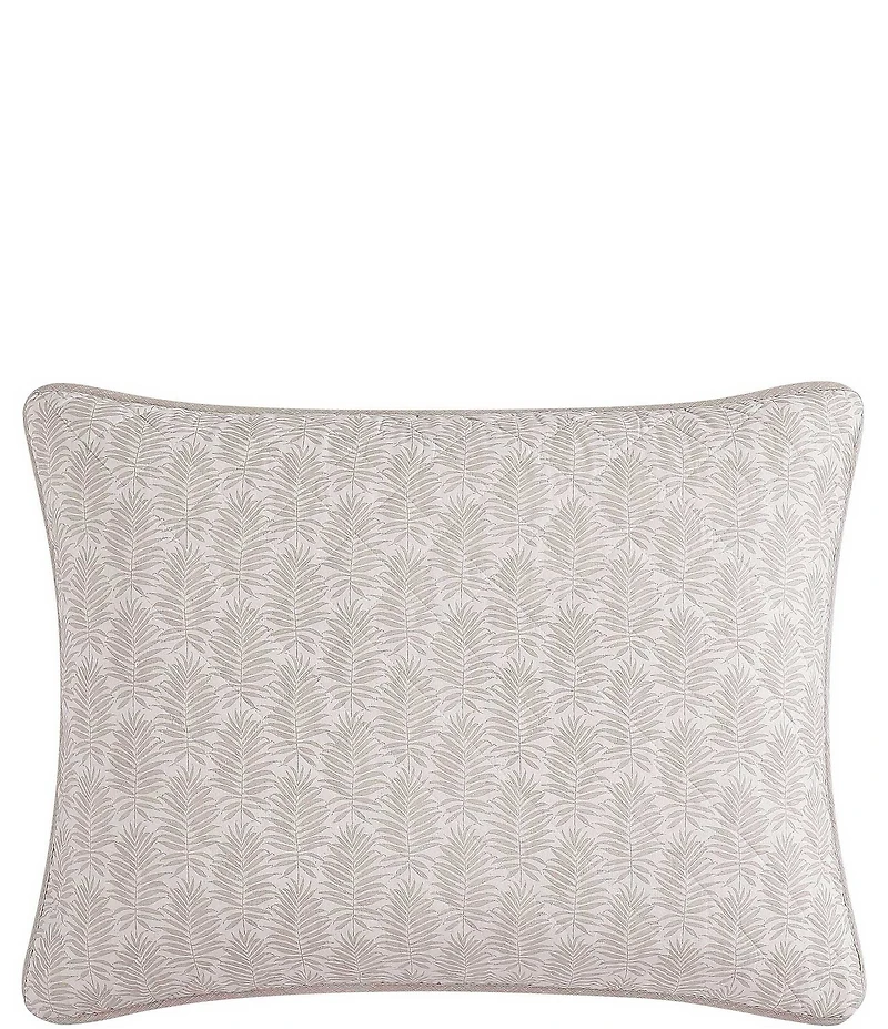 Tommy Bahama Fronds Cotton Reversible Quilt Mini Set