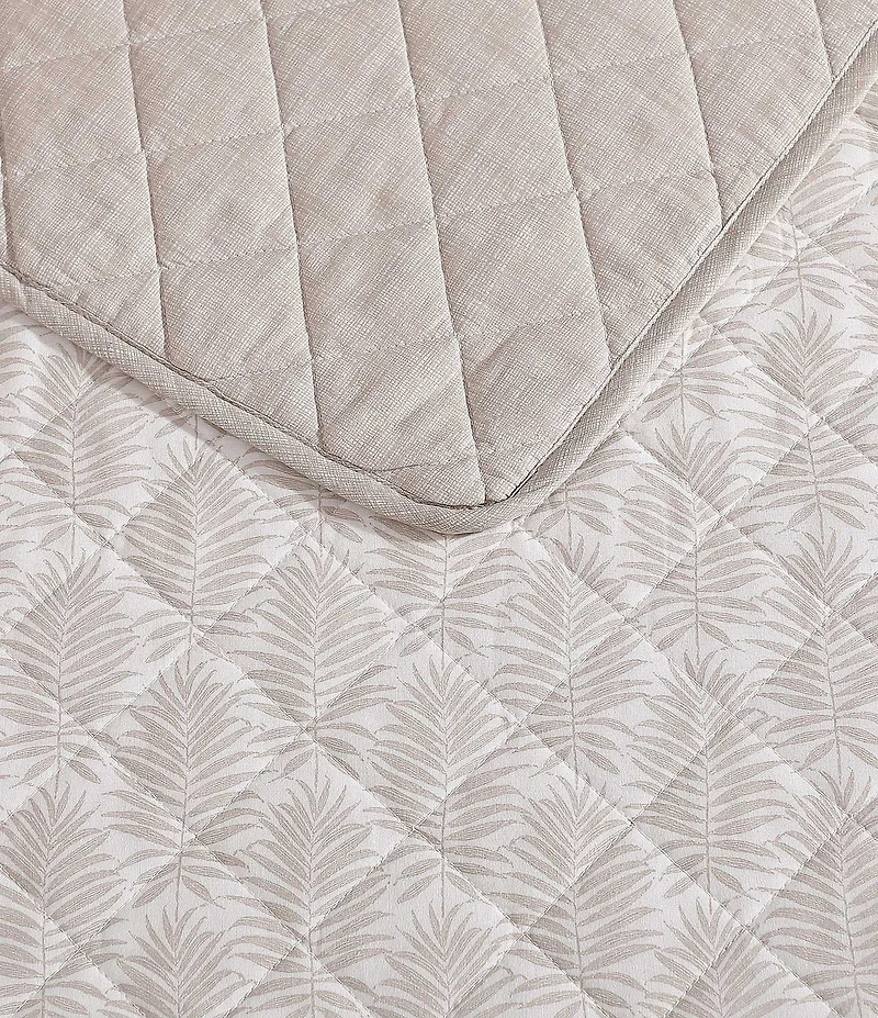 Tommy Bahama Fronds Cotton Reversible Quilt Mini Set
